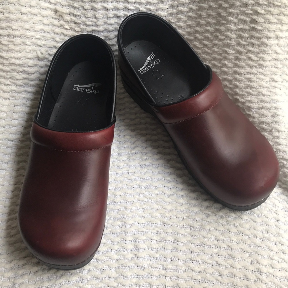 Dansko Deep Red Shoes Size 41